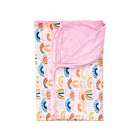 Signature Rainbow Blanket | Soft And Stretchy