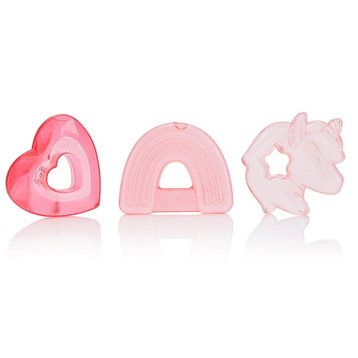 Cutie Coolers™ Unicorn Water Filled Teethers (3-pack) - Image 4