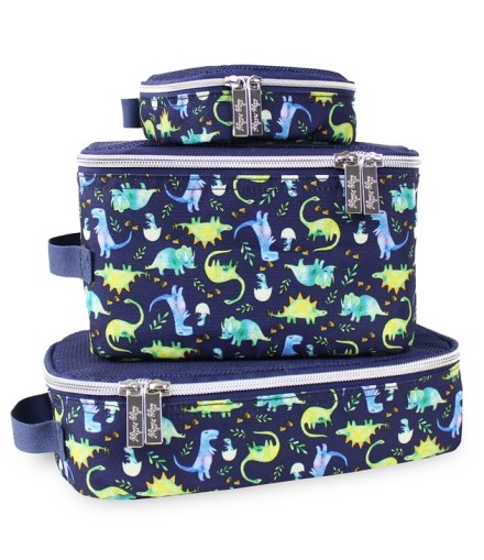 NEW Pack Like a Boss™ Raining Dinos Diaper Bag Packing Cubes