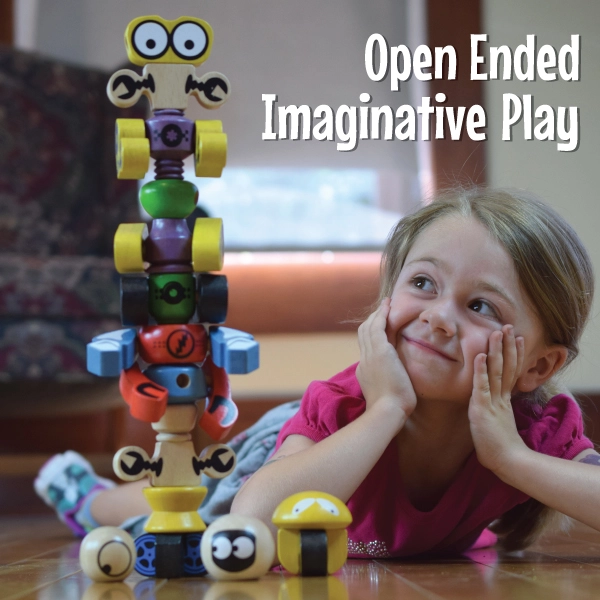 Tinker Totter Robots - 28 Piece Character Playset - Image 3