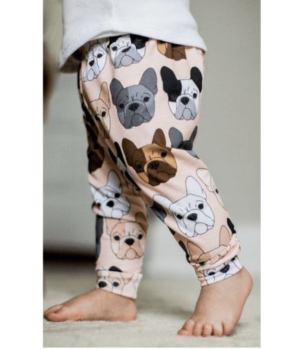 Babalus French Bulldog Peach Leggings