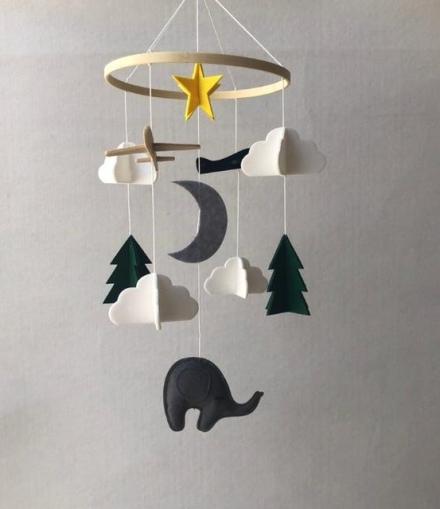 Nordic Elephant Mobile