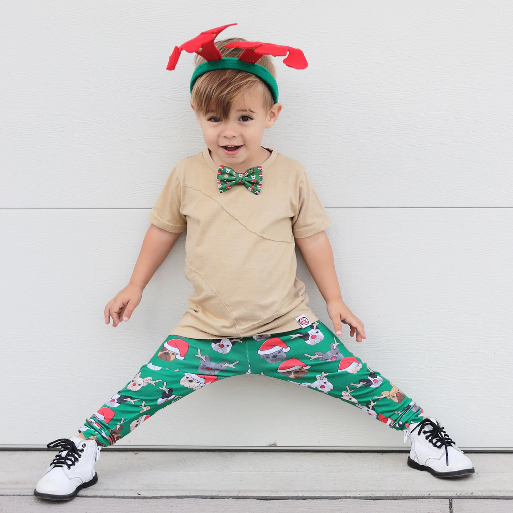 Christmas French Bulldog Leggings - Image 4