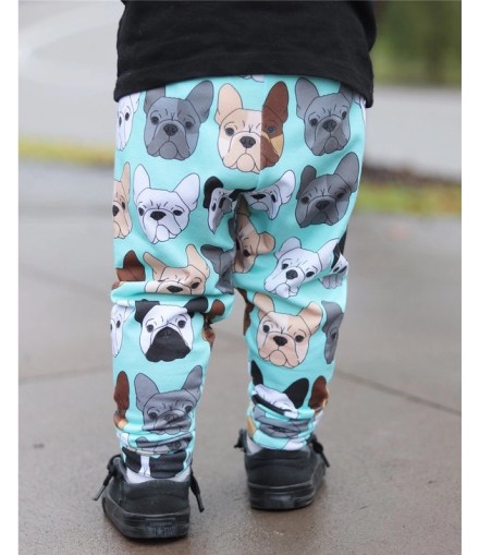 Babalus French Bulldog Teal Leggings