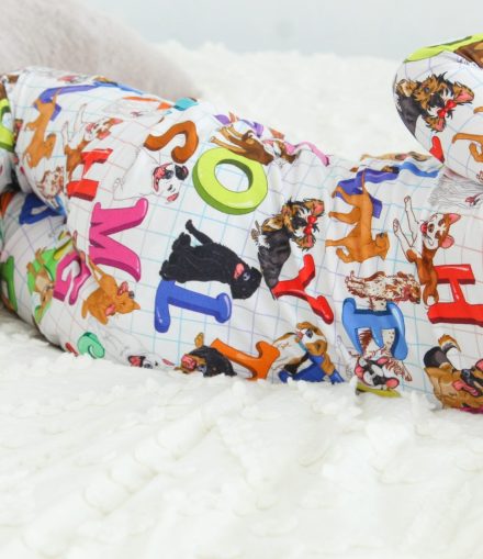 Back to School ABC Pups 2 Piece Bamboo Jams by Babalus