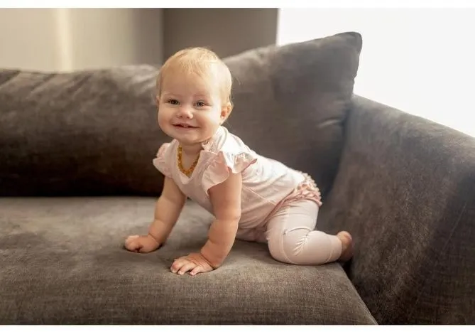Rose Quartz Cap Sleeve Ruffled Romper - Image 4